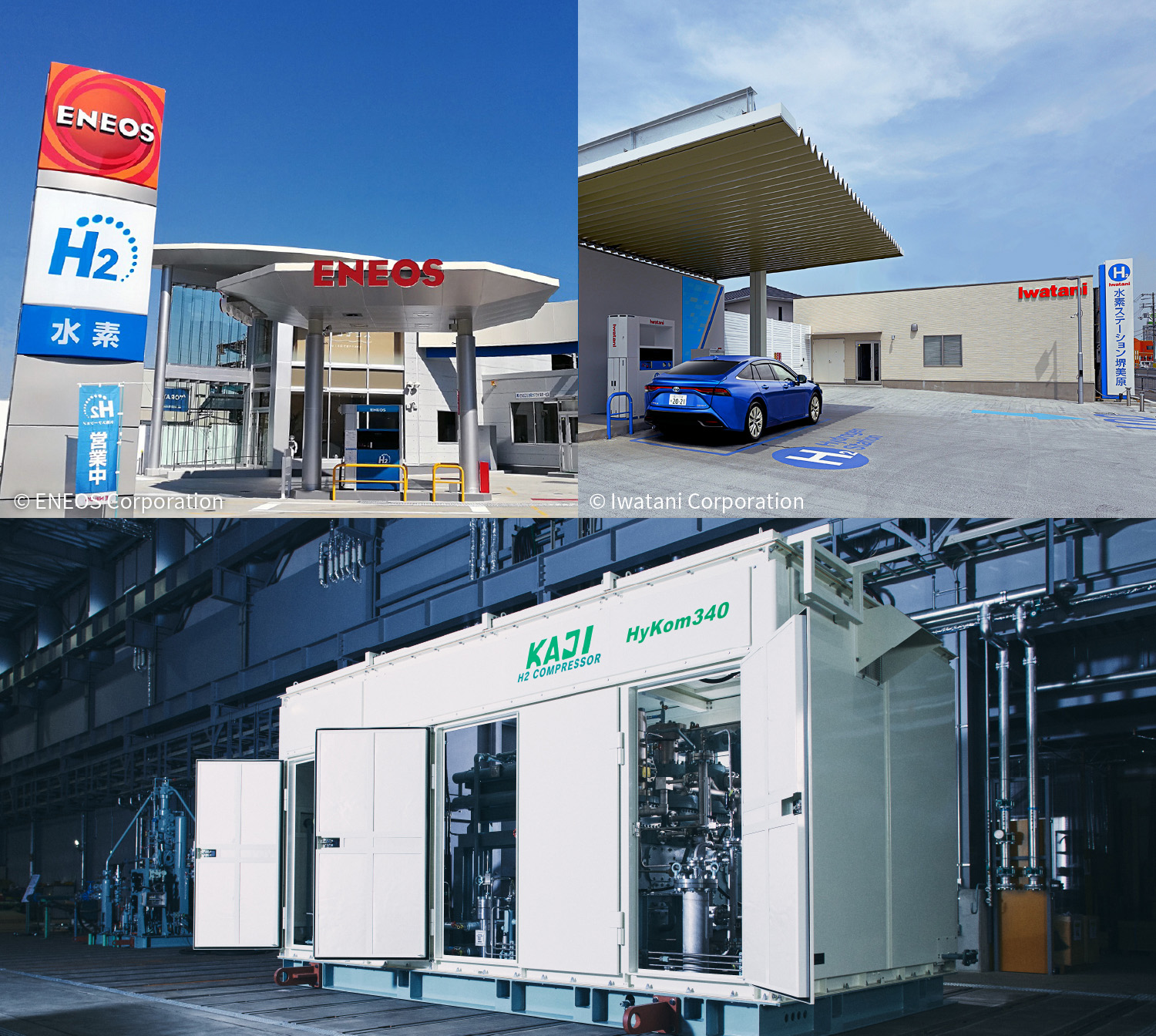 Compressors for Hydrogen gasrelated business KAJI