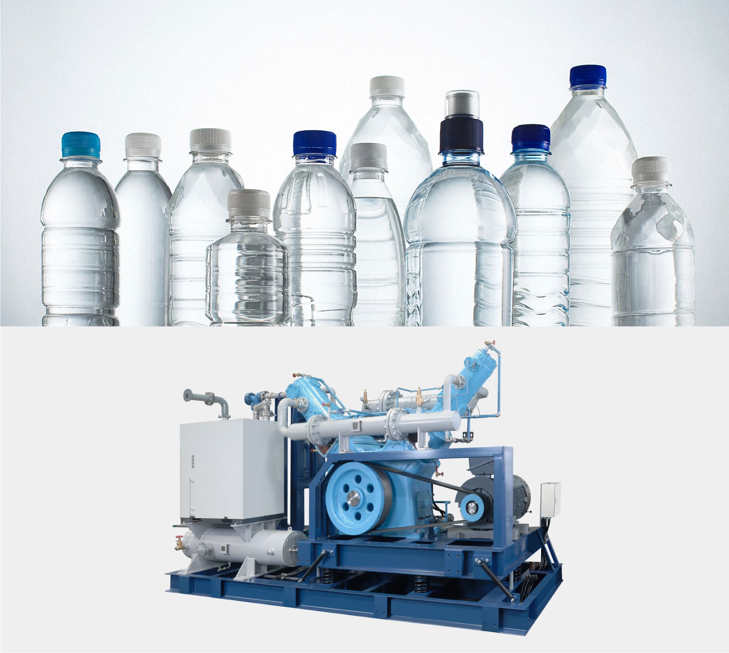 ペットボトル 圧縮機 PETボトル成形用圧縮機